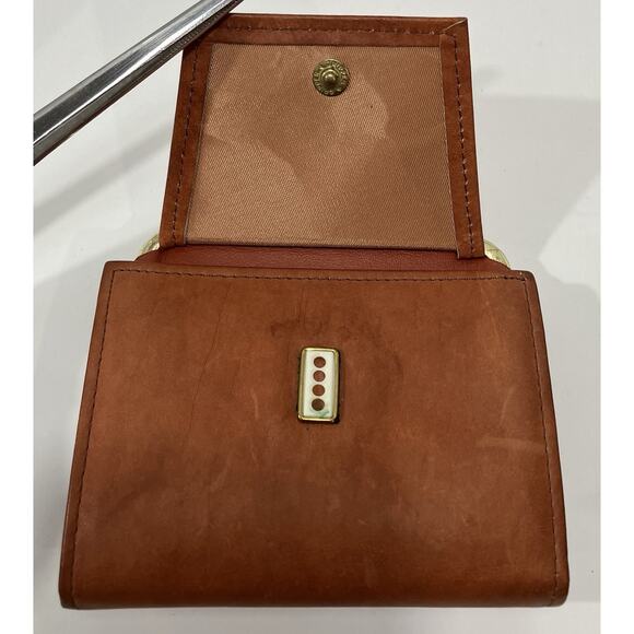 Amity Cowhide French Purse Wallet - Picture 5 of 11